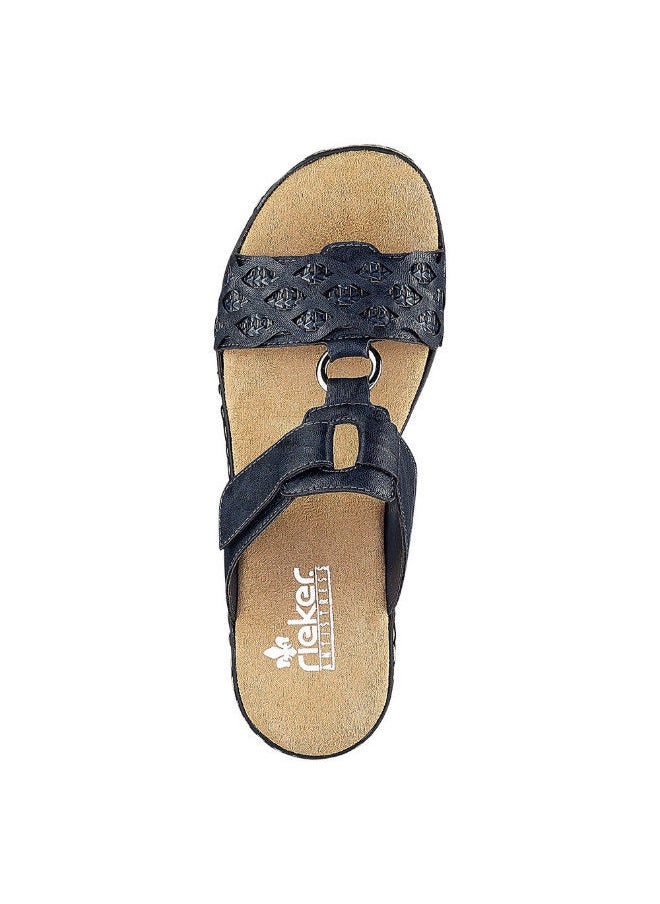 rieker Rieker Ladies Casual Sandals 629K9-14 Regina Blue 116-1111  - Image 3