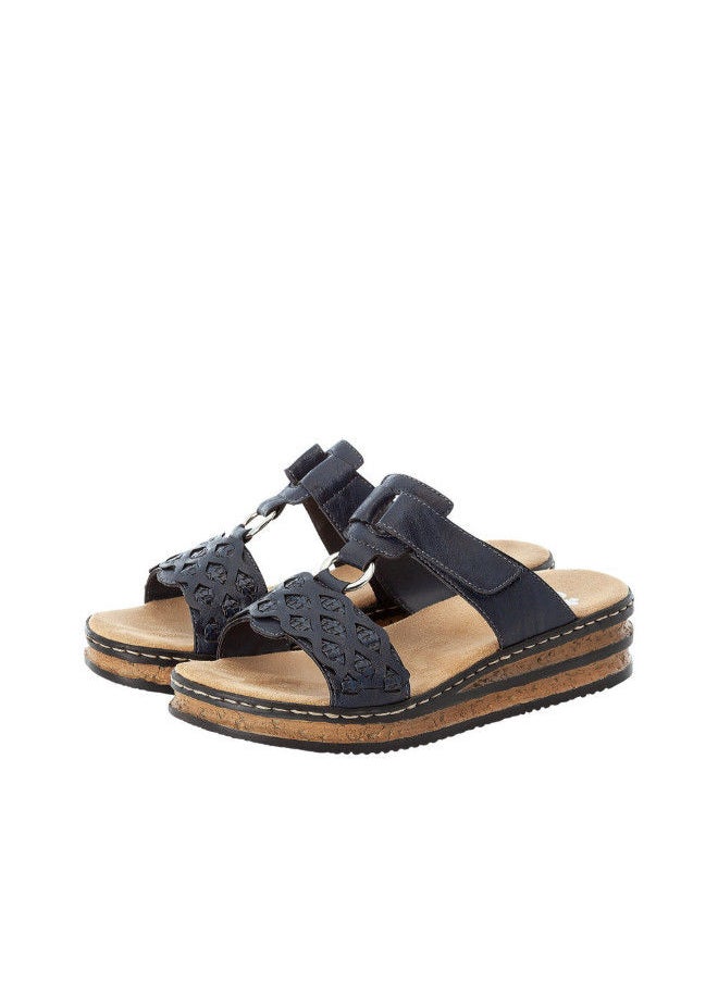 rieker Rieker Ladies Casual Sandals 629K9-14 Regina Blue 116-1111  - Image 5