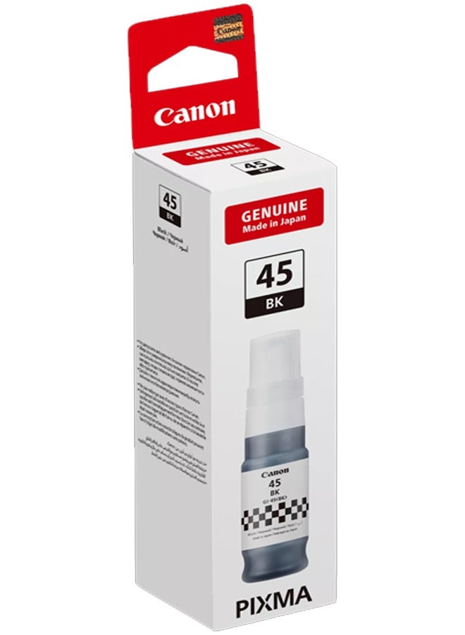 Canon GI-45 Original Ink Bottle for Canon MAXIFY GX1040, GX2040 Printer - Black black - Image 1