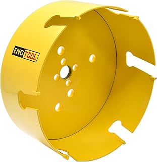 ENGTOOL MaxTool 5" TCT Hole Saws 127mm Carbide Tipped Holesaw 2.25" Deep for Cutting Asphalt Brick Concrete Gypsum - Image 1