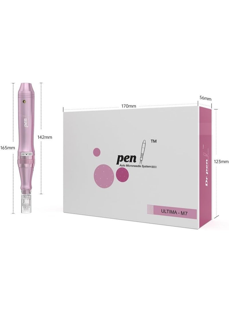 مجموعة أقلام M7 الاحترافية اللاسلكية للوجه والجسم مع 8 رؤوس (4 قطع 12 دبوس + 4 قطع 24 دبوس) - Image 1