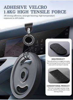 Generic Magnetic Car Mobile Holders Bendable Memory Titanium Phone Holder Car Dash Mount Dashboard Stand Compatible with iPhone 15 Pro Max/iPhone 15 Plus/14/13/12 Series  - Image 3