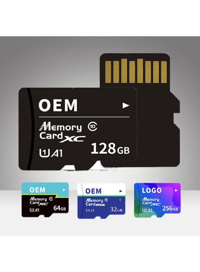 High-speed Mobile Phone Memory Card 8G-16G-32G-128G TF Card Memory Card U3 Good Board Digital Memory Card-Capacity:32GU3 Solid Belt  - Image 1