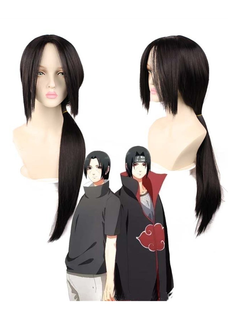 Naruto Uchiha Itachi cosplay wig costumes dress up wig - Image 2