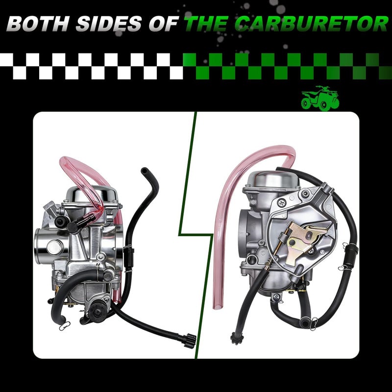Rebuiman 15003-1446 Carburetor for Kawasaki Prairie 400 KVF400 and Bayou 400 KLF400 - Image 2