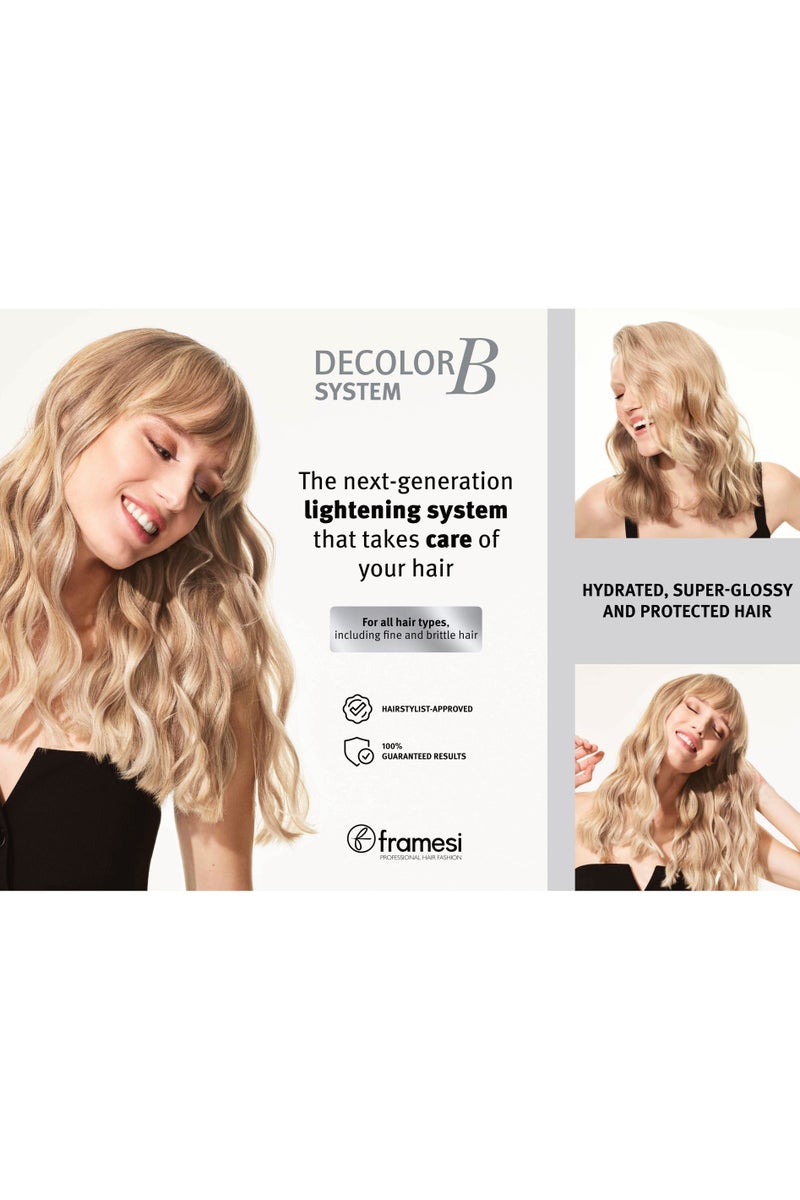 framesi ديكولور بي فاست آند كير لايتنر - إنفينيتي+ ليفت 10+ | مسحوق مزيل لون للشعر 500 جرام - Image 4
