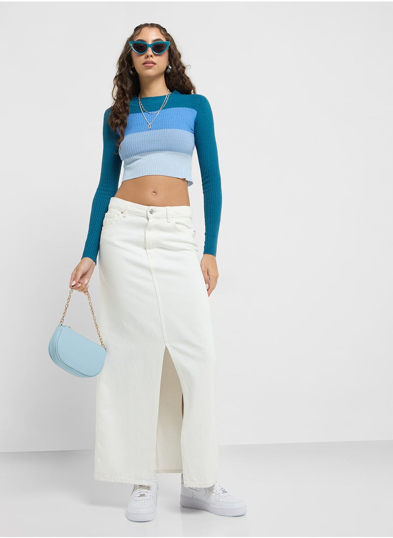 Colorblock Sweater