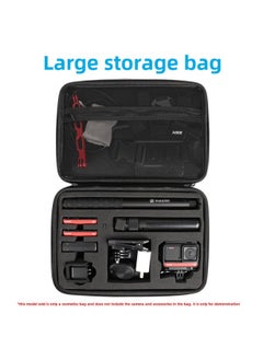 Generic Insta360oner Storage Bag 360oner Panoramic Sports Camera Waterproof Storage Box Portable Case-Color:Large Bag  - Image 1