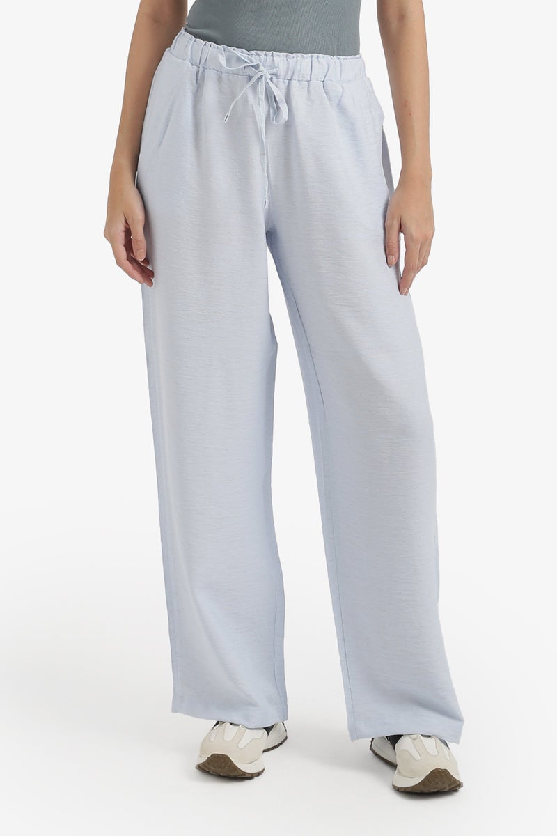 Carina Wide-Leg Drawstring Pants - Image 1