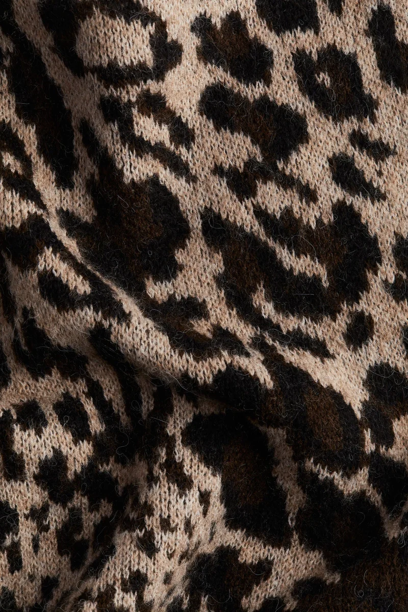 اتش اند ام Jacquard-Knit Skirt