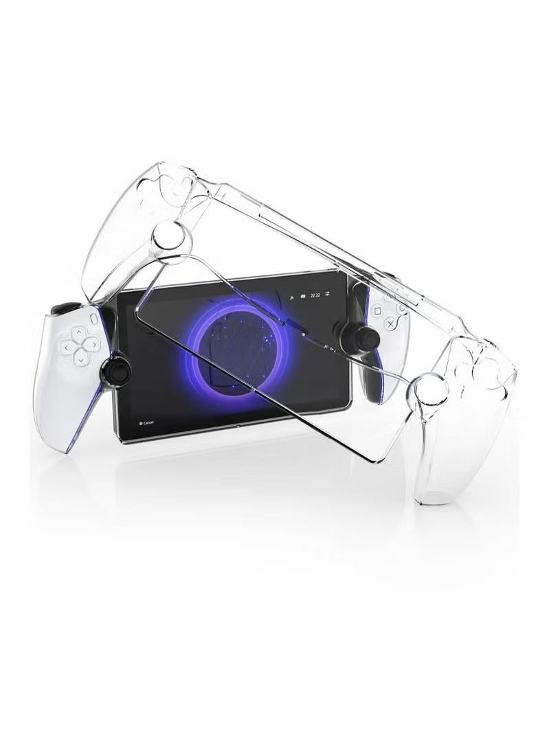 Crystal Clear Hard Protective Case for Playstation 5 Portal