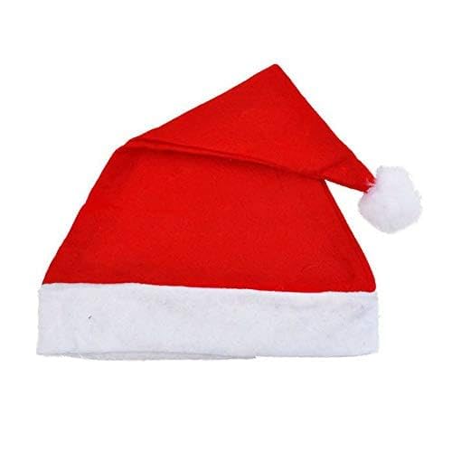 Evisha 12 Pcs Christmas Caps Santa Caps Charistmas caps For Tree Decoration X-Mass Caps Hats Santa Caps Santa Claus Caps - Image 4