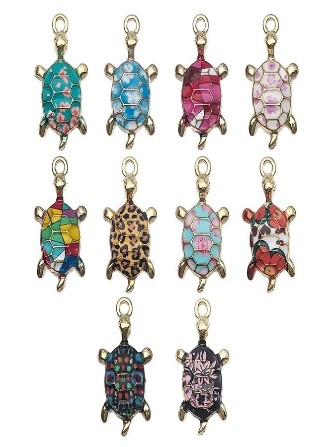 WOCRAFT 30pcs Enamel Sea Ocean Life Turtle Charms for Jewelry Making Bulk Summer Nautical Marine Life Charms Necklace Earrings Bracelet Making DIY Craft (SN943) - Image 1