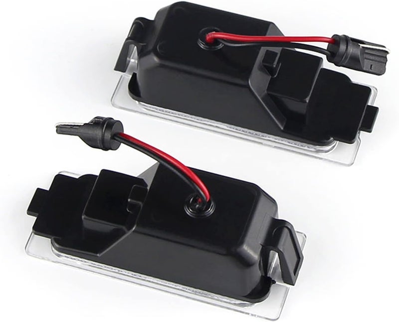 QASULER 2Pcs Error Free License Plate Light for Ford - Image 1