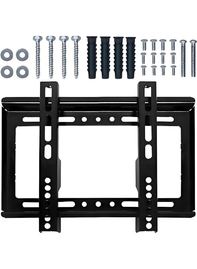 Fixed wall mount for 37-inch TV, black - Image 2