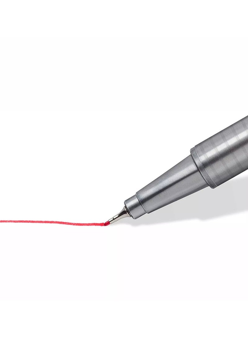 STAEDTLER 12-Piece Triplus Fineliner Superfine 0.3mm Tip Multicolour - Image 3