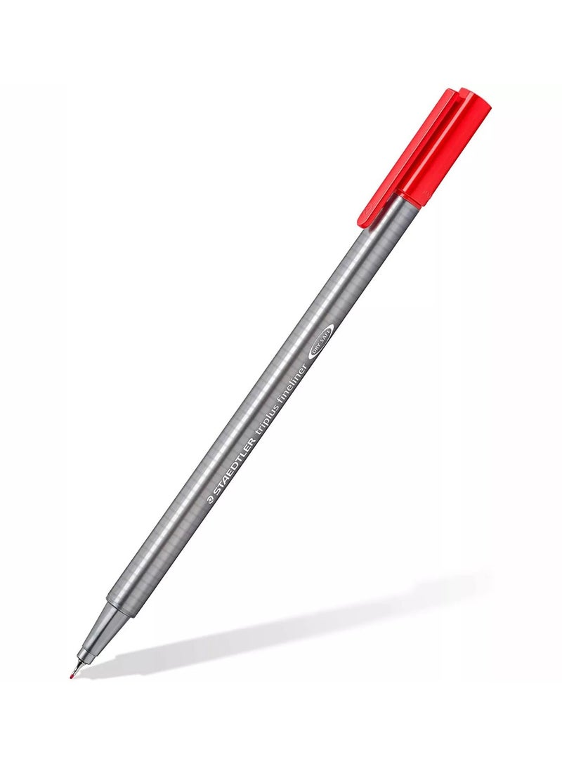STAEDTLER 12-Piece Triplus Fineliner Superfine 0.3mm Tip Multicolour - Image 4