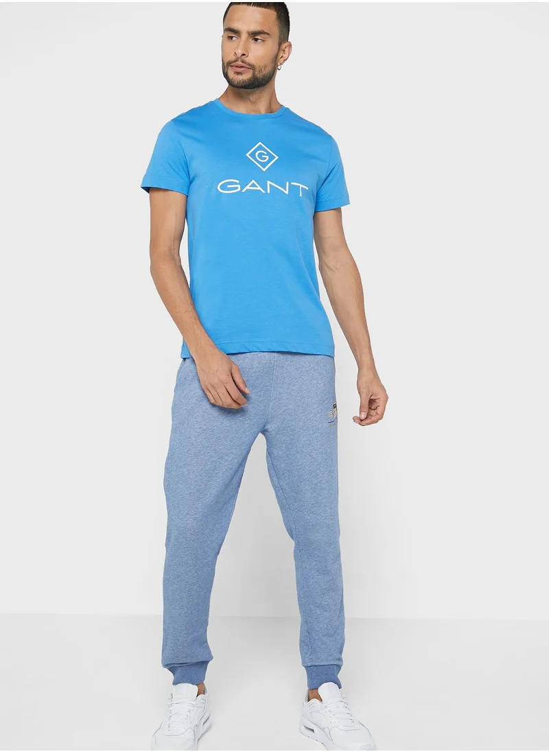 GANT Chest Logo Crew Neck T-Shirt