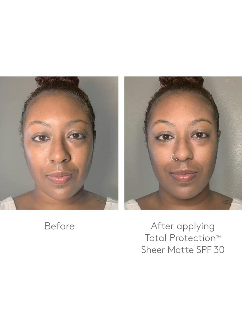 Colorescience فرشاة واقي الشمس كولورساينس للحماية الكاملة غير اللامعة SPF 30 للبشرة الدهنية والمعرضة لحب الشباب، بدون رائحة 0.15 أونصة، بودرة - Image 5