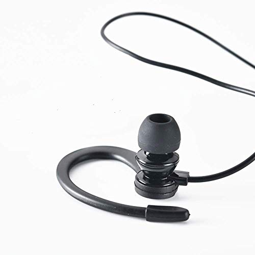 LINHUIPAD Single Side Earphone in-Ear Stereo to Mono Earbuds,3.5mm Plug Ear Hook Earpiece,Compatible Android Smartphones MP3 Players - Image 4