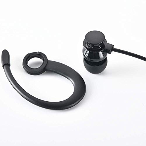 LINHUIPAD Single Side Earphone in-Ear Stereo to Mono Earbuds,3.5mm Plug Ear Hook Earpiece,Compatible Android Smartphones MP3 Players - Image 3