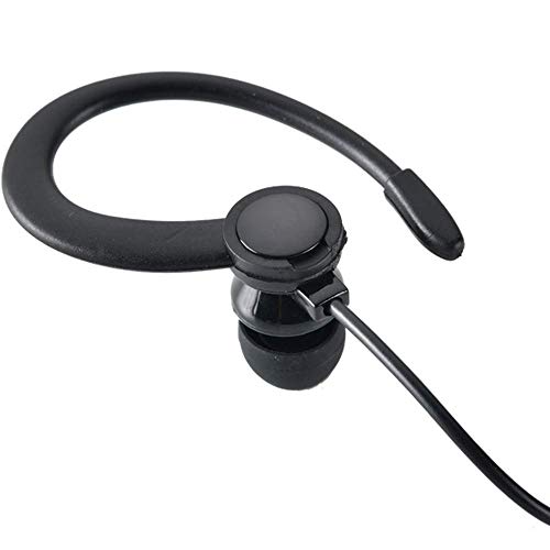 LINHUIPAD Single Side Earphone in-Ear Stereo to Mono Earbuds,3.5mm Plug Ear Hook Earpiece,Compatible Android Smartphones MP3 Players - Image 2