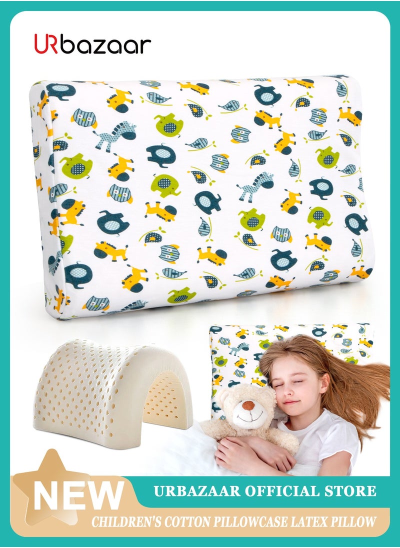 URbazaar - Baby Pillow for Sleeping, Adjustable Baby Memory Foam Pillow for Bed Set, Breathable and Soft Pillows Multifunctional Portable Infant Head Support for Kids Boy Girl, - Image 1