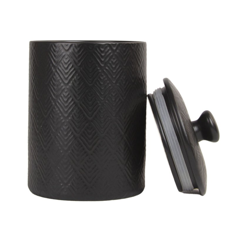 10 Strawberry Street Kitchen Canister  3 Piece Set  Marquis Matte Black - Image 3