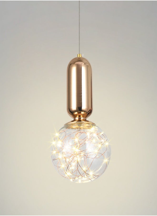 YATAI LIGHTING Chandeliers LED Height Adjustable Pendant Lighting Modern Simplicity Restaurant Bar Ceiling Light Fixture Gypsophila Hanging Lights Used For Study Living Room Bedroom 6W  - Image 1