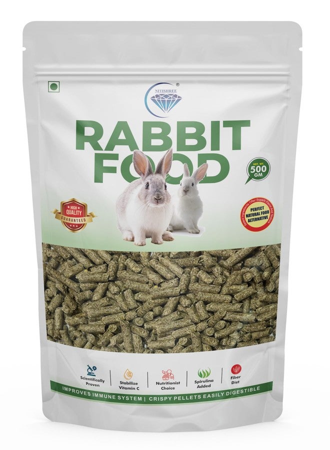 طعام نيتيشري الممتاز للأرانب البالغة على شكل حبيبات، اختيار أخصائيي التغذية (طعام الأرانب 500 غرام) - Image 1