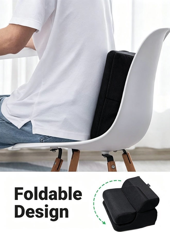 skisopet Tablet Pillow Stand,Multi-Angle Stand with Storage for Lap, Desk & Bed, Compatible with Kindle, Fire, iPad,Samsung, Home Office Accessories Compatible,Black - Image 5
