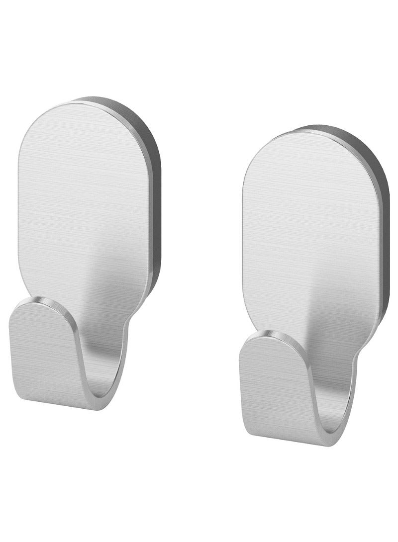 Brogrund Wall Hook – 2 Pack | Stainless Steel - Image 1