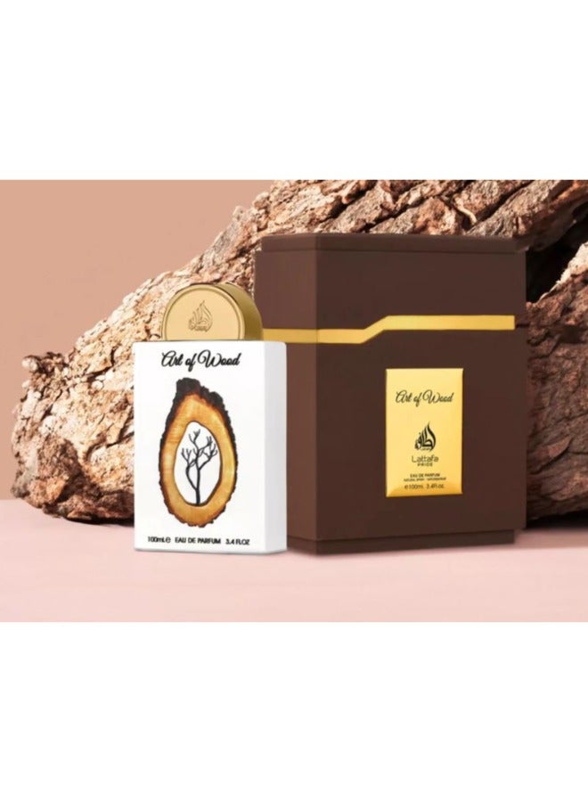 لطافة عطر آرت أوف وود من لطافة برايد - 100مل | للرجال والنساء - Image 4