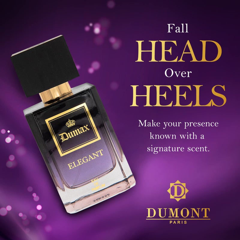 Dumont ELEGANT - 3.4oz - Unisex Perfume for Men & Women - Fruity, Floral, Musky & Luxury Fragrance - Long Lasting Cologne Mist & Body Spray - for Him & Her - Image 4
