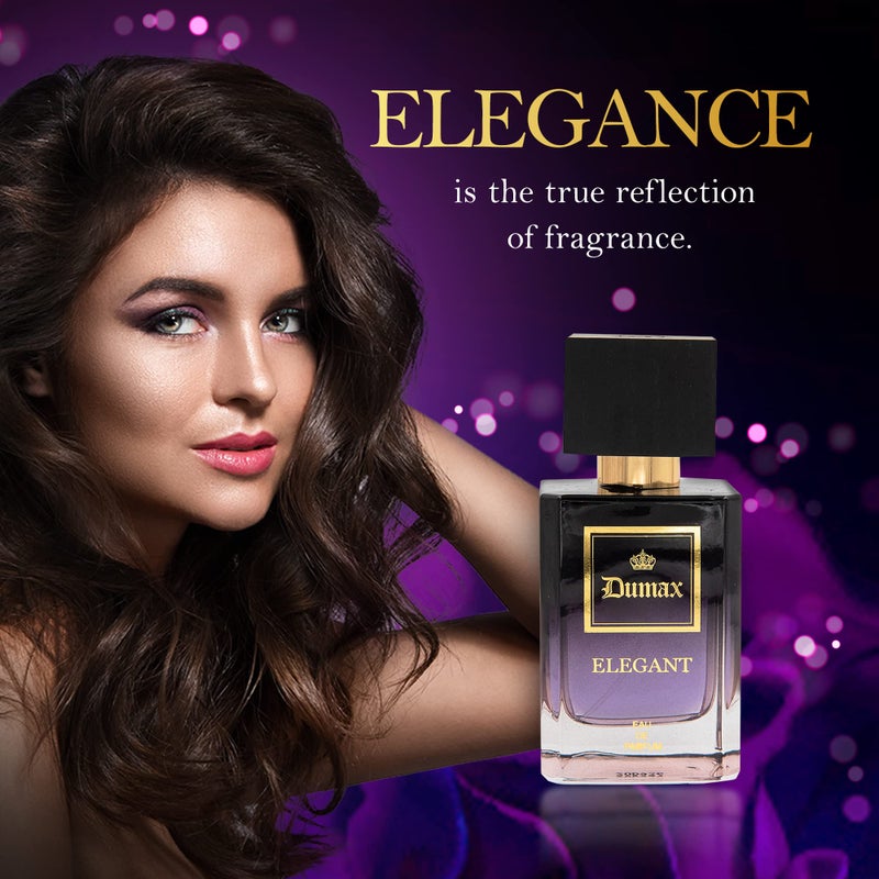 Dumont ELEGANT - 3.4oz - Unisex Perfume for Men & Women - Fruity, Floral, Musky & Luxury Fragrance - Long Lasting Cologne Mist & Body Spray - for Him & Her - Image 5