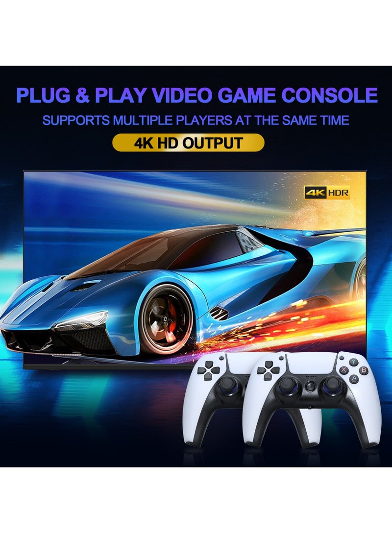 ماركة غير محددة - وحدة تحكم ألعاب الفيديو 2.4G وحدة تحكم لاسلكية مزدوجة Game Stick 4K 10000 ألعاب 64GB ألعاب ريترو مع تلفاز أندرويد و Play Store مدمج - Image 1