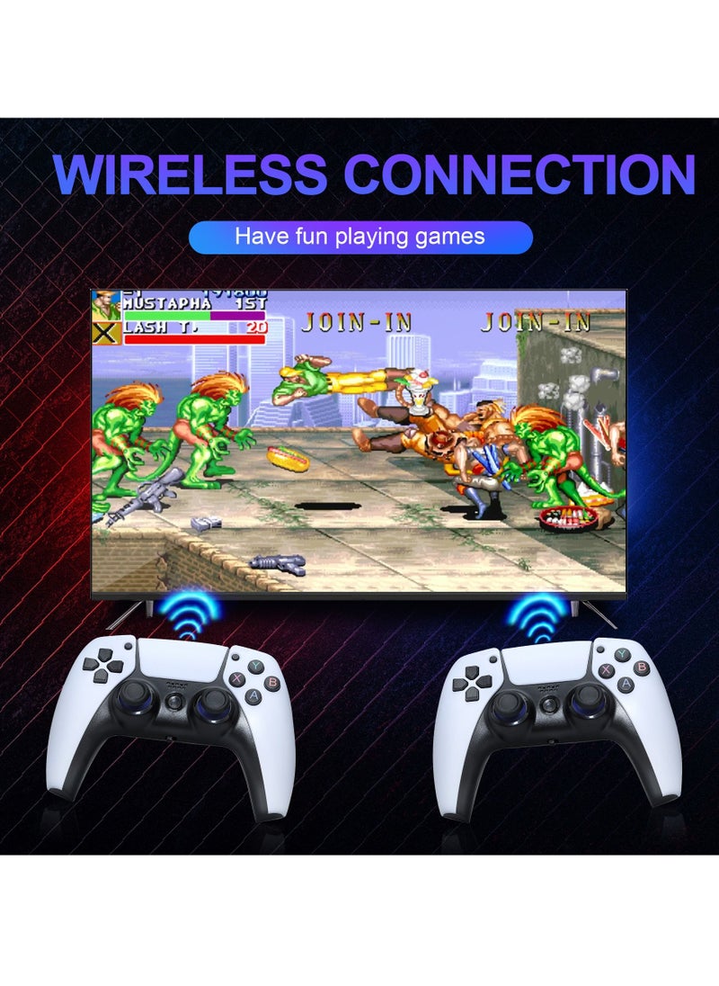 ماركة غير محددة - وحدة تحكم ألعاب الفيديو 2.4G وحدة تحكم لاسلكية مزدوجة Game Stick 4K 10000 ألعاب 64GB ألعاب ريترو مع تلفاز أندرويد و Play Store مدمج - Image 1