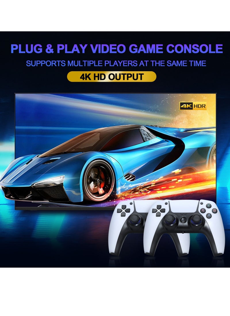 ماركة غير محددة - وحدة تحكم ألعاب الفيديو 2.4G وحدة تحكم لاسلكية مزدوجة Game Stick 4K 10000 ألعاب 64GB ألعاب ريترو مع تلفاز أندرويد و Play Store مدمج - Image 1