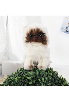 Y&D Cat Plush Toy Simulated Siamese cat shape Material Soft Shape Realistic 10 Inch Kitten Doll Cute Ragdoll Great Birthday Gift for Kids Friends Lovers  - Image 4