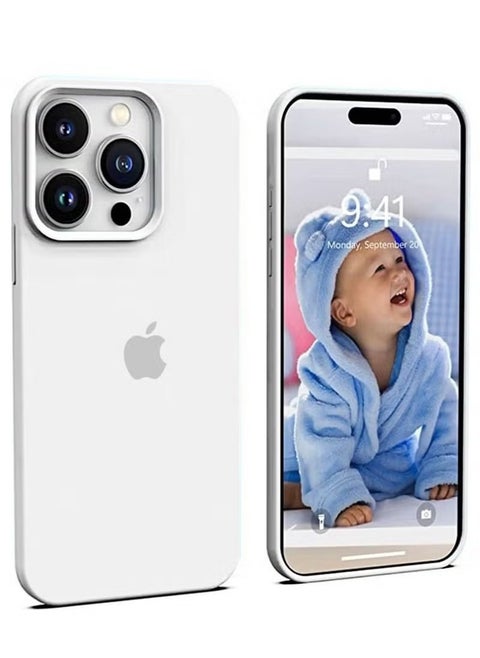 iPhone 16 Pro Case Cover with Soft Liquid Silicone Anti-Scratch Shockproof Slim iPhone 16 Pro  Cover Anti-fingerprint Protective Case for Apple iPhone 16 Pro