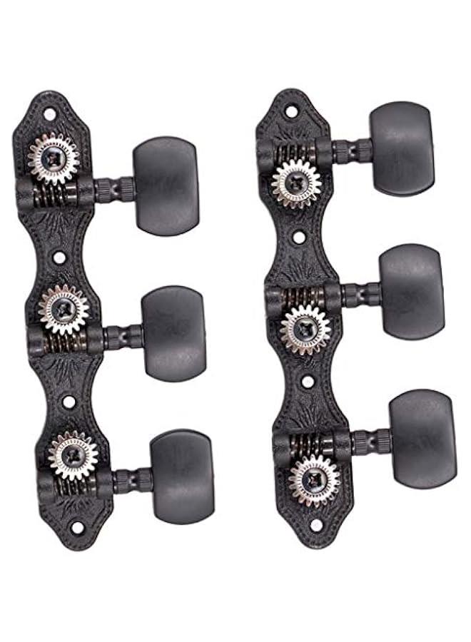 Generic 6pcs Pegs Keys 3+3 1 for 6 Strings Classical Guitar  - Image 1