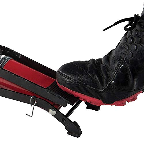 Kytaste High Pressure Foot Pump Bicycle Ball Motorbike Car Type Inflater Tire Air Pump (High Pressure Single Tube Foot Pump, Multicolor) - Image 5