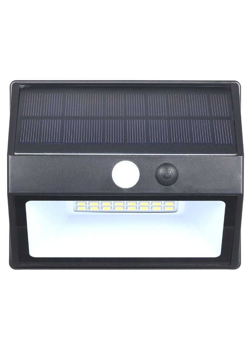 NIBEMINENT Waterproof Outdoor Induction Wall Lamp White - Image 1