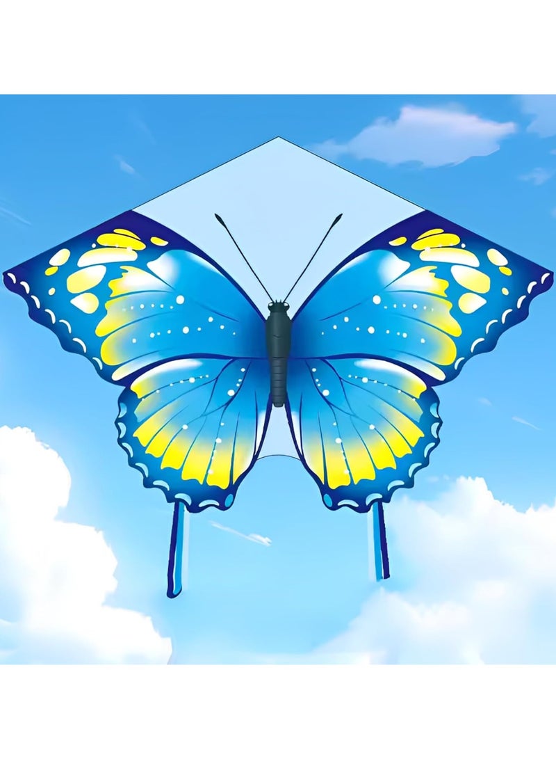 Maanys Butterfly Kite for Kids, 160x85cm Large Flying Toy, Beach Toys for Boys & Girls, Single Line Easy-to-Fly Kite with Handle, Outdoor Fun for All Ages - Image 2