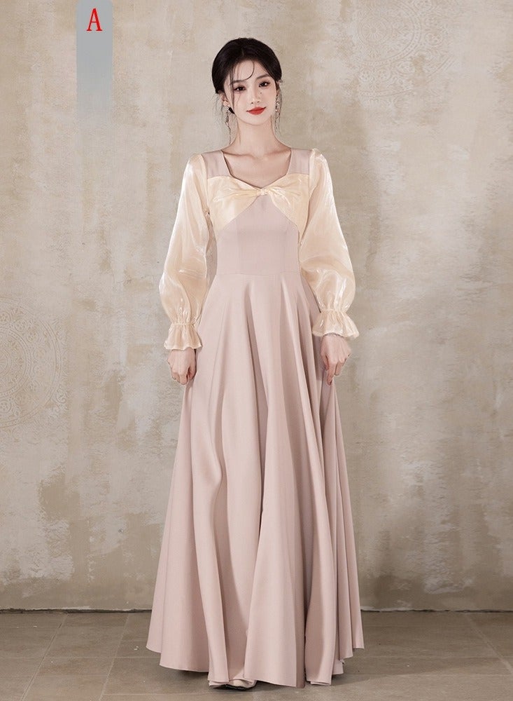 KUYING New Fashionable and Elegant Bridesmaid Dress  - Image 1