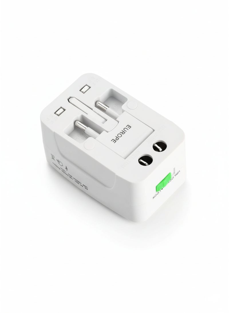 vexa pro Universal Travel Adapter Plug – All-in-One Worldwide International Charger (Without USB) | Compatible with UK, EU, USA & AUS Sockets | Compact, Safe & Portable for Travel, Office & Home Use - Image 3
