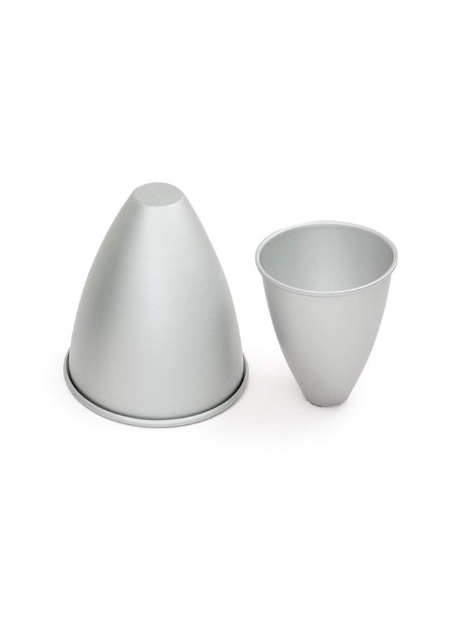Decora 0062974 ANODIZED ALUMINUM DOLL PAN Ø 135 X 45 X H 115 MM, Alluminio Anodizzato - Image 1