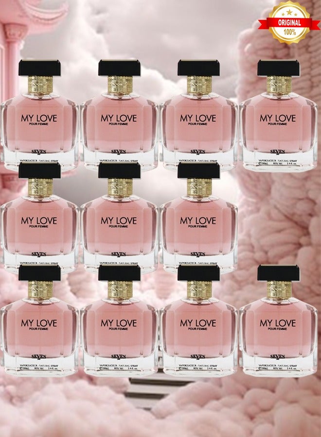 سيفين 11 قطع عطر ماي لاف 100 مل - Image 1