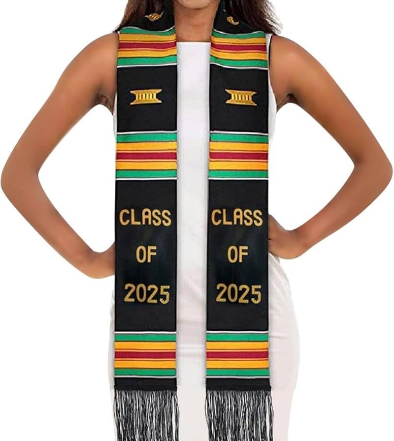 Class Of 2025 Graduation Sash Elegant Embroidered Unisex Belt For Achievements - Image 5