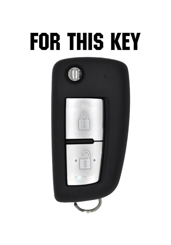 Yurefax Silicone Key Fob Cover for Nissan - Image 2